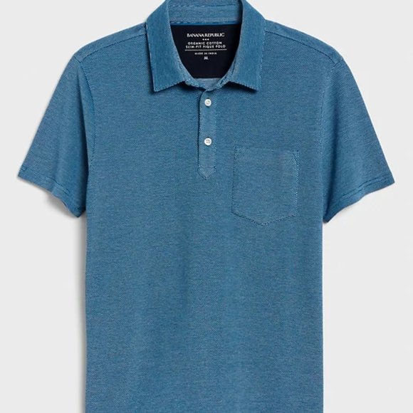Banana Republic Other - Banana Republic Organic Cotton Pique Polo